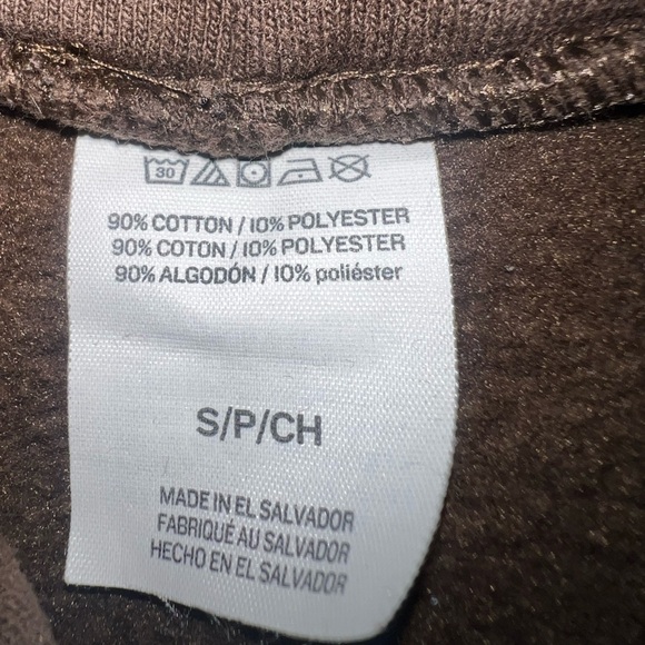 VAGUE Streetwear Brown Hoodie - Picture 3 of 7